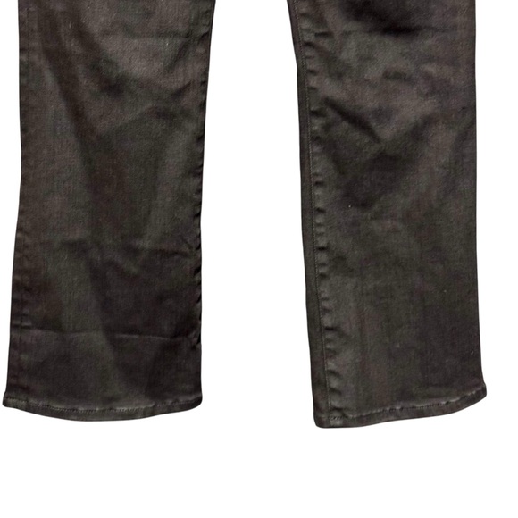 Madewell Mid Rise Kick Out Black Cropped Denim Jeans size 28 - Picture 6 of 12